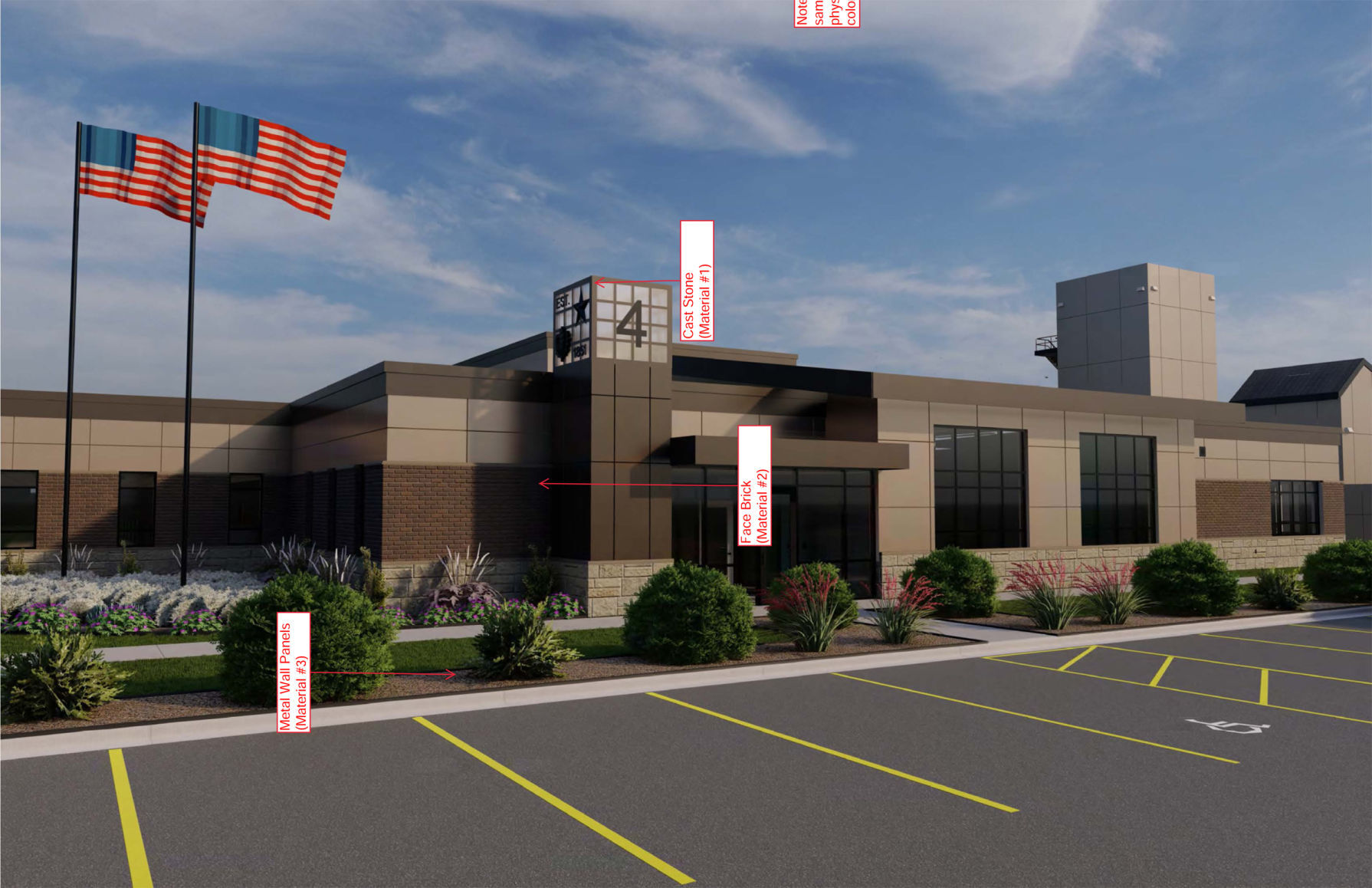 New Fire Station No 4